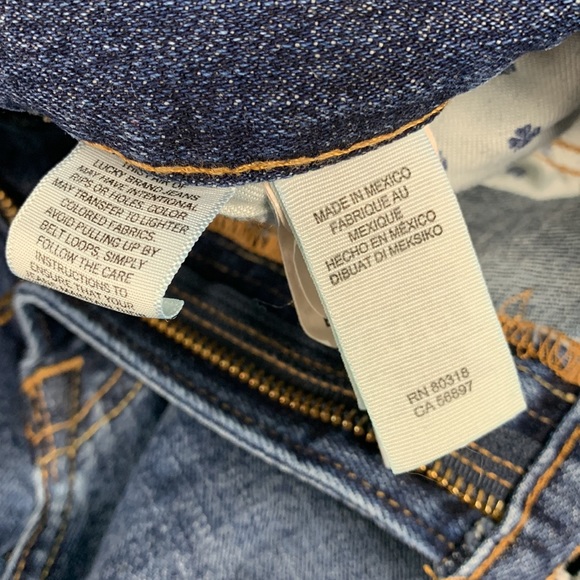 Lucky “221” original Straight leg blue jeans size 40 - Picture 11 of 15